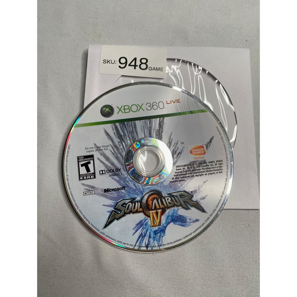 SoulCalibur IV Microsoft Xbox 360